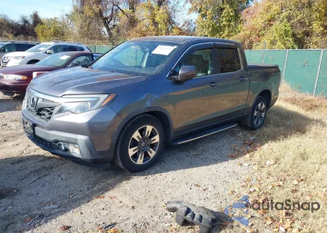 2017 Honda Ridgeline Rtl-T z USA, uszkodzony, nr VIN 5FPYK2F61HB007659